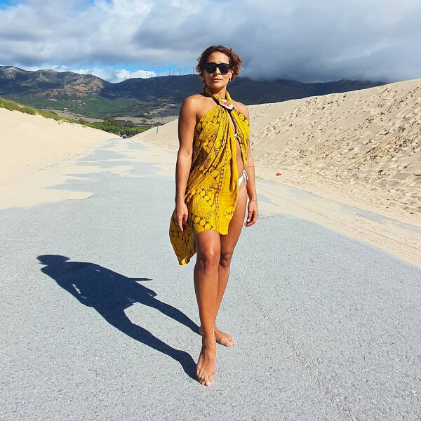 Pareo Batik Pareo met Gesp Indian Summer