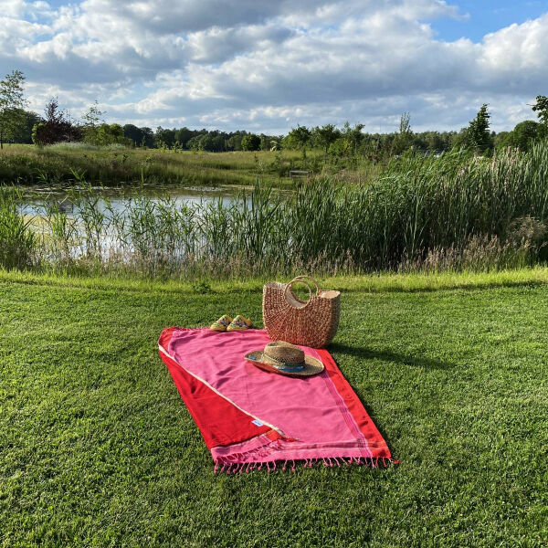 Kikoy Strandtuch Pretty Pink 