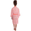 Balyy batik long kimono Zebra Red