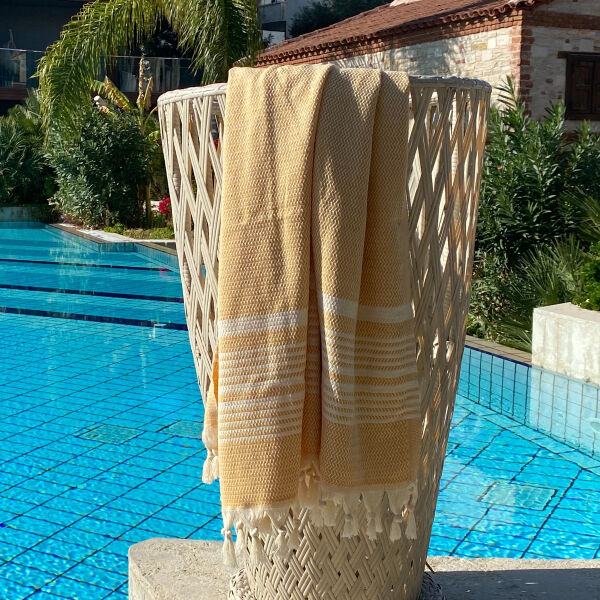 Hammamtowel Plaj Mustard