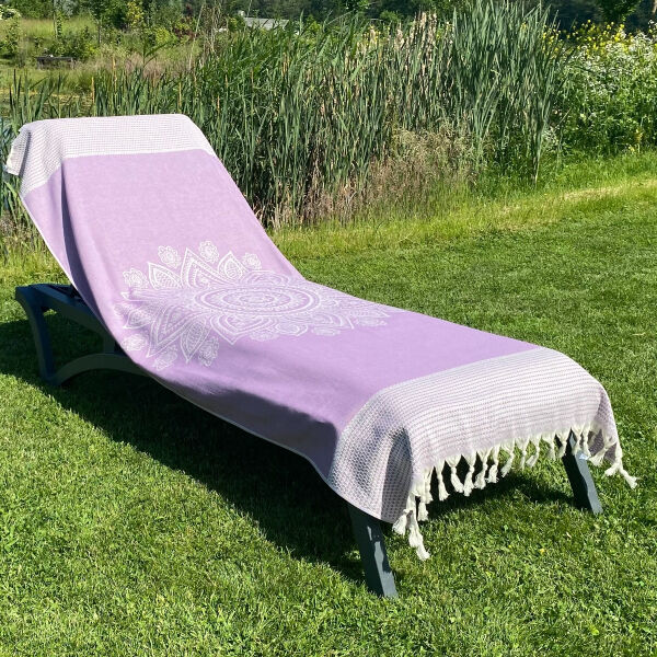 Hamamdoek Boho Purple Orchid