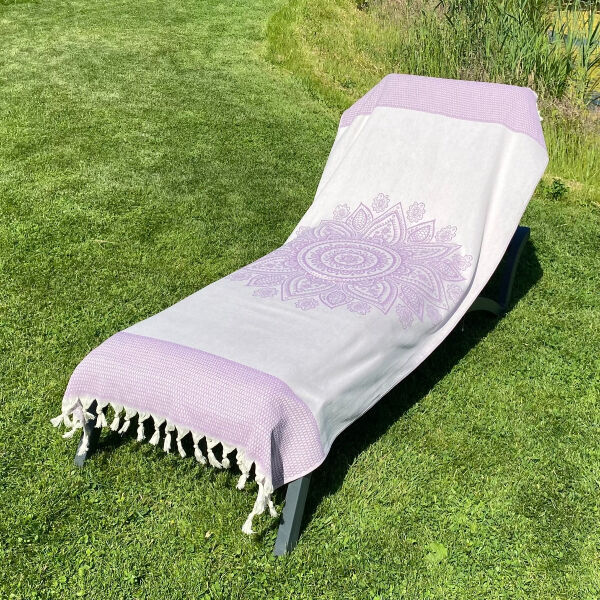 Hamamdoek Boho Purple Orchid