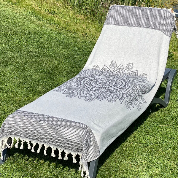 Hamamdoek Boho Black Beauty backside