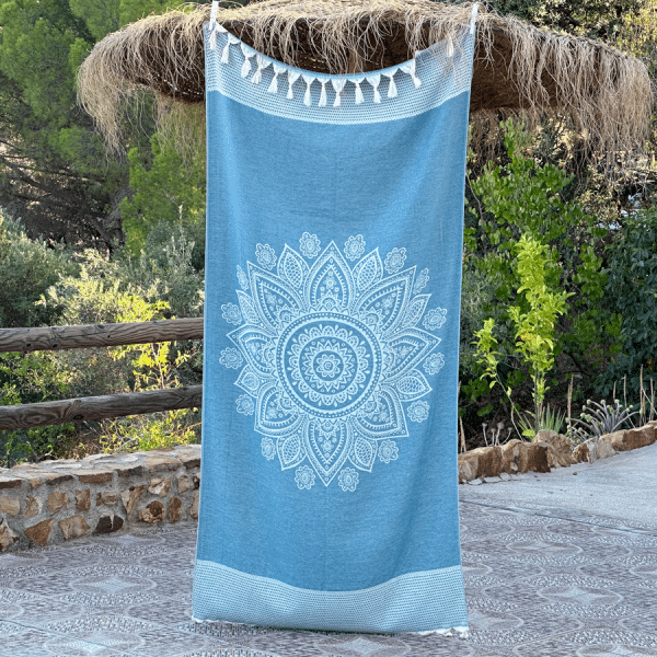 Hammamtowel Boho Petrol