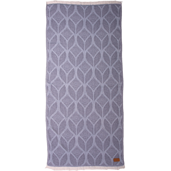 Hamamdoek Botanic Art Blue -Lavender