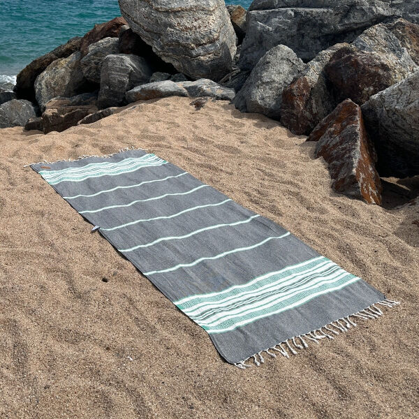 Hammamtowel Sea Me Black-Green