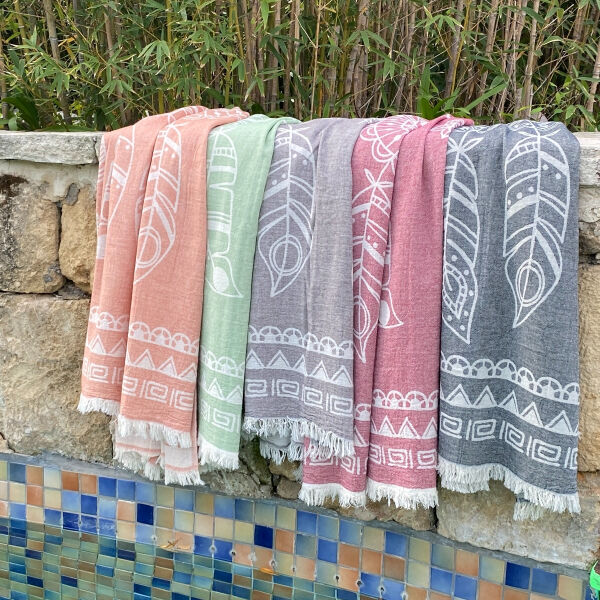 Hammamtowel Dreamcatcher Dark Red