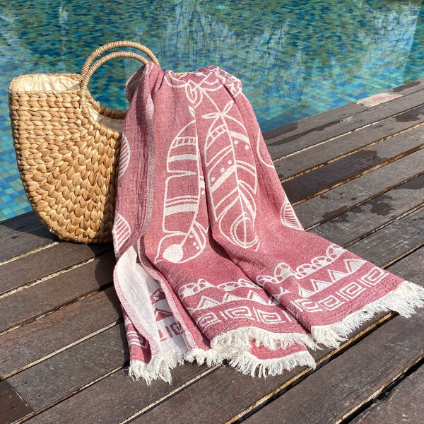 Hammamtowel Dreamcatcher Dark Red