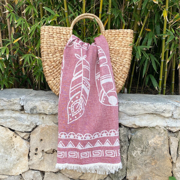 Hammamtowel Dreamcatcher Dark Red