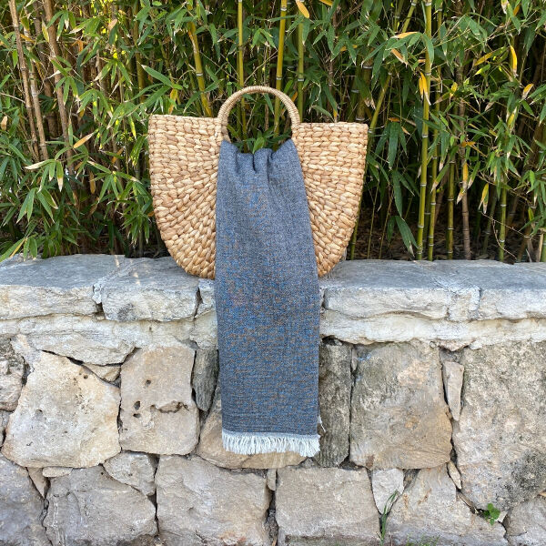 Hamamdoek Muslin Black