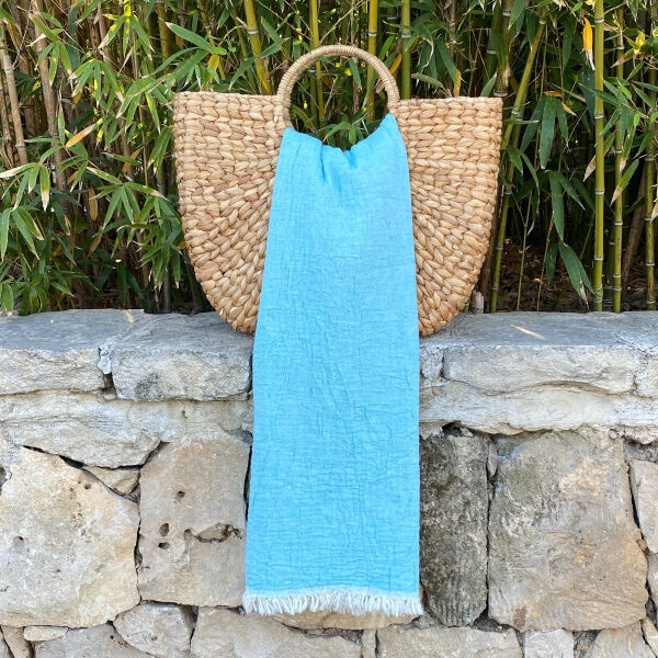 Hamamdoek Muslin  Turquoise