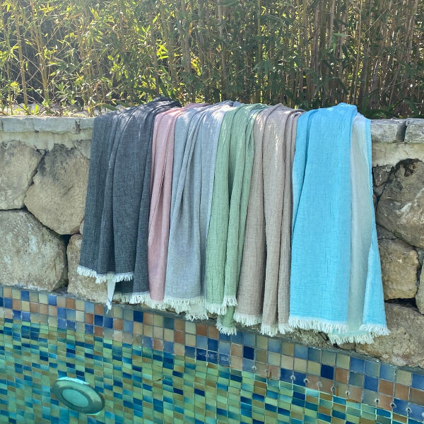 Hamamdoek Muslin  Pistache green