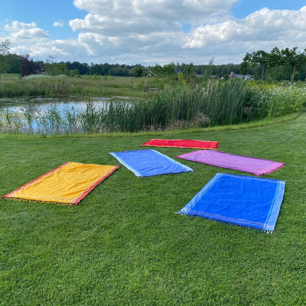 Kikoy Strandlaken Bahamas Blauw