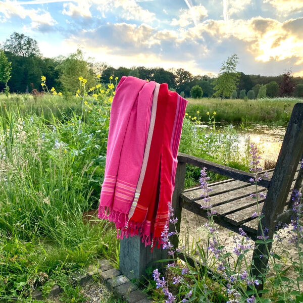 Kikoy Strandtuch Pretty Pink 