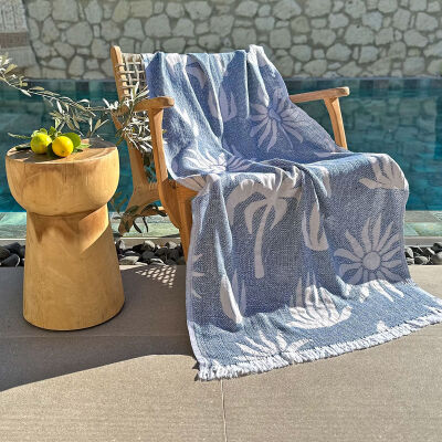 Fouta Palm Beach Petrol - Beige