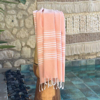 Hammamtowel Travel size 3 Peach