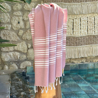 Hammamtowel Travel size 3 Powder Pink