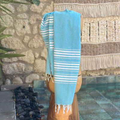 Hammamtowel Travel size 3 Turquoise