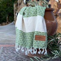 Set mit 2 kleinen Hamamtüchern
Peacock
Green