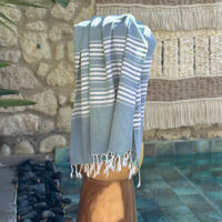 Hammamtowel
Travel size 3
Petrol