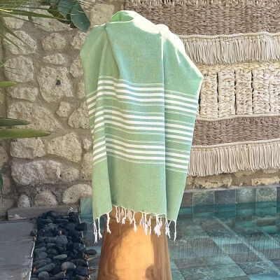 Fouta Travel size 3 Pistache
