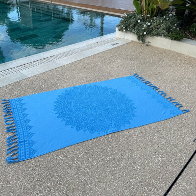 Hammam beachtowel Zennn Blue
