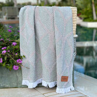 Hamamdoek
Botanic Art
Taupe-Green