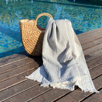 Hammamtowel
Muslin 
Grey