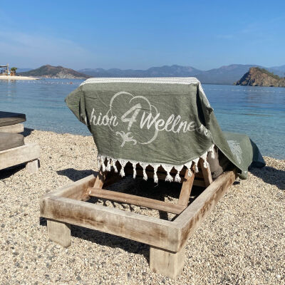 Beachbed Cover Boho Chive Green